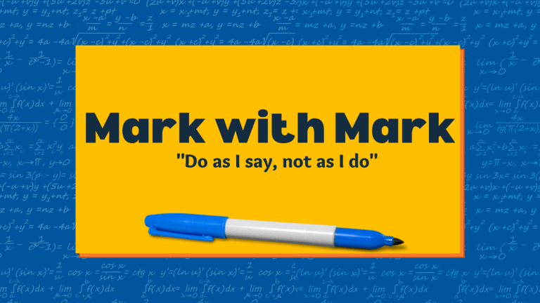 Mark with Mark – Do as I say, not as I do
