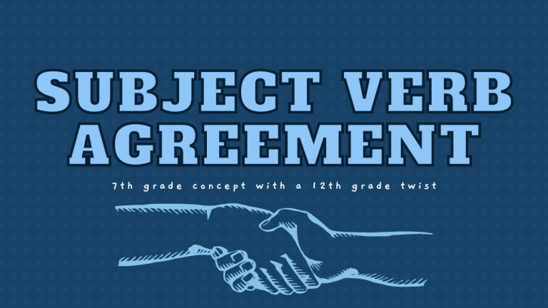 Subject Verb Agreement