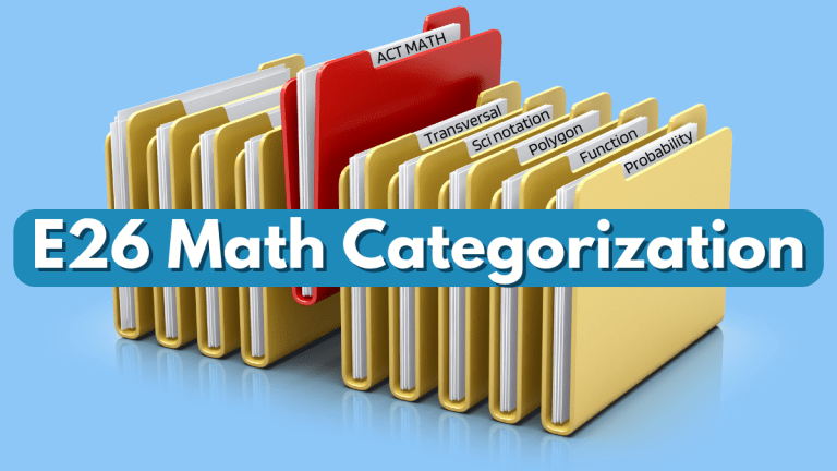 E26 Math Categorization