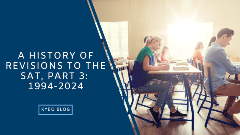 A History of Revisions to the SAT, Part 3: 1994-2024
