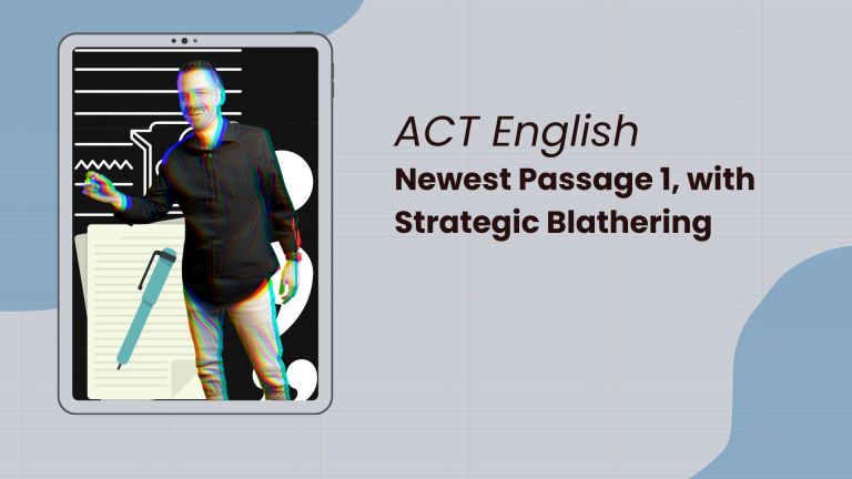 ACT English F07-E1